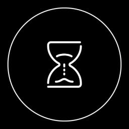 Mindful time management icon