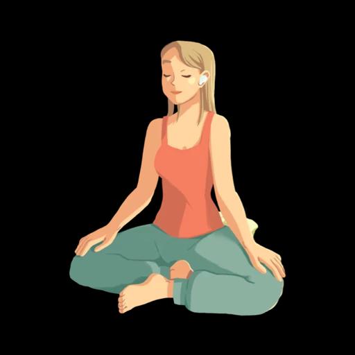 Freie Meditation illustration