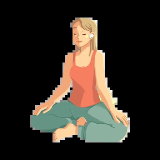 Meditazione libera illustration